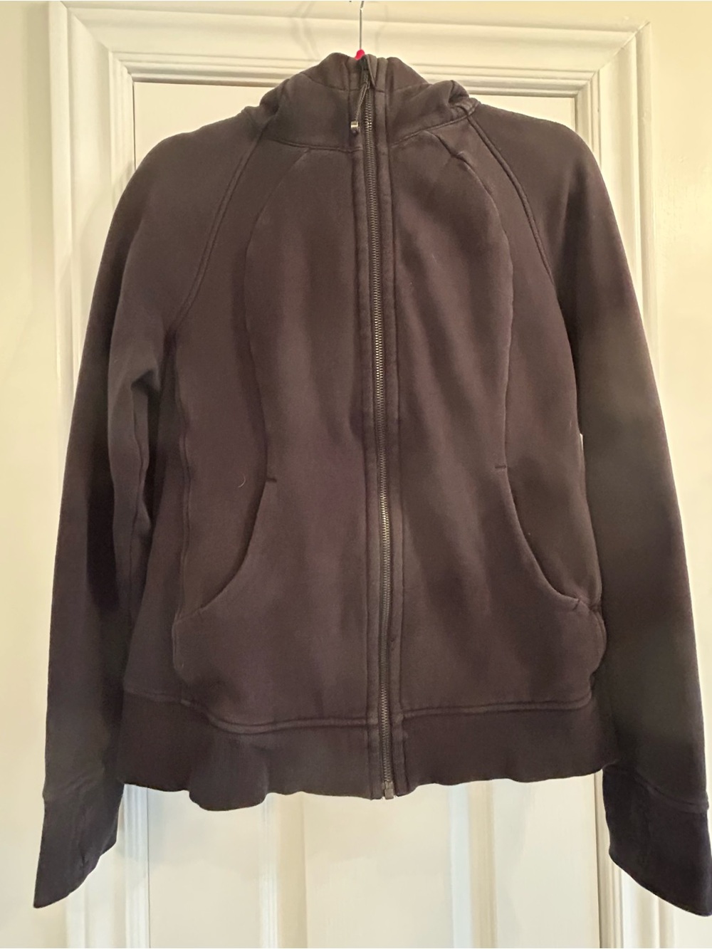 LULULEMON athletica Women’s Black Full-Zip scuba Hoodie Jacket